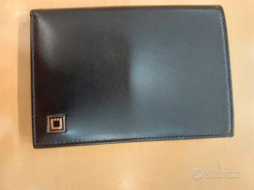 portafogli nero DUPONT . Nuovo con scatoka