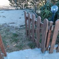recinzione in legno 