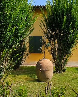 Orcio antico in terracotta da giardino - 110 cm