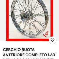 cerchio moto red rose aprilia
