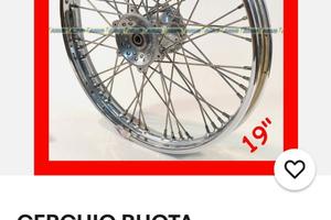 cerchio moto red rose aprilia