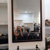 specchio vintage anticato