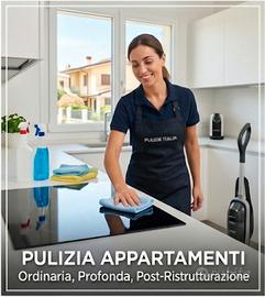 Lavoro come Addetta alle Pulizie (Appartame