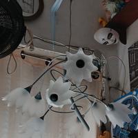 Lampadario retro' grigio