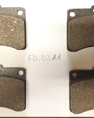 Serie pastiglie freno piaggio porter fd.0211