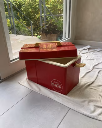 Ghiacciaia frigo portatile Coca Cola anni 70