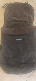 Sacco nanna coprigambe pile Maclaren 