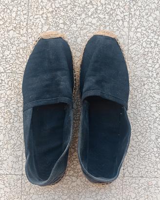 Espadrillas uomo / unisex 45 in tela blu