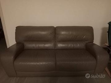 divano pelle 3 posti 