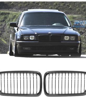 GRIGLIE BMW E38 95-99 LOOK M NERO LUCIDO