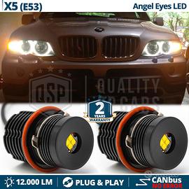 ANGEL EYES LED PER Bmw X5 E53 Luci Posizione CANbu