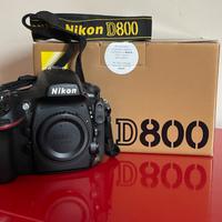 NIKON D800 + obiettivo