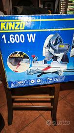 Troncatrice a sega circolare.