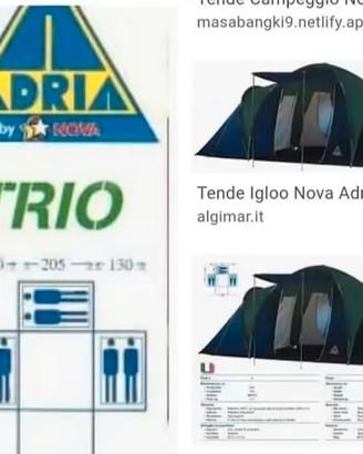 TENDE DA CAMPEGGIO