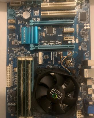 Blocco Scheda madre, processore Intel, ram 32 Giga