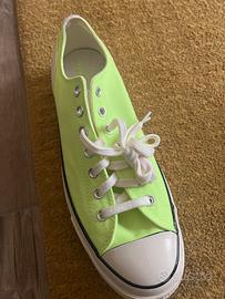 Converse verde outlet fluo