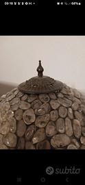 Lampada tiffany cristallo di rocca