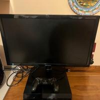 Playstation 4 + schermo 24 pollici