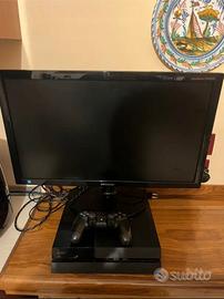 Playstation 4 + schermo 24 pollici