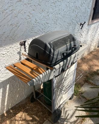 Barbecue a gas
