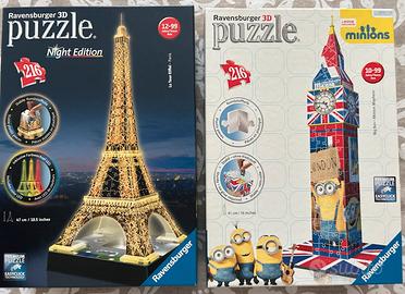 Puzzle 3D Ravensburger 216 pezzi