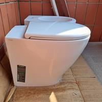 sanitari filoparete Globo Bowl+ 55x38 WC+bidet