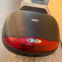 BAULETTO GIVI USATO CON SCHIENALINO E PIASTRA