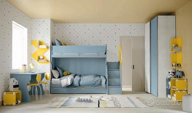 Camera da letto Moretti compaq per bambini