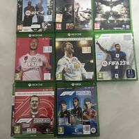 Giochi XBOX ONE F1 RAINBOW SIX UFC FIFA BATMAN
