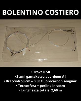 terminali bolentino leggero costiero antigroviglio