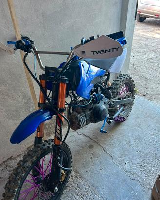 pit bike 140cc pronta all'uso 