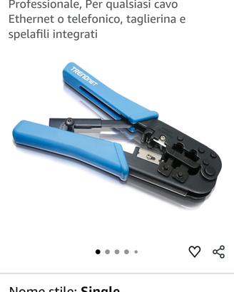 Pinza Crimpatrice professionale 