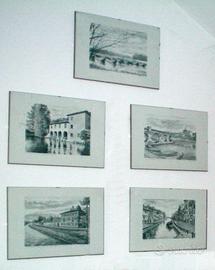 N.5 stampe firmate BONAMICI