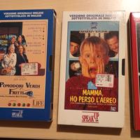 LOTTO VHS SPEAK UP lingua originale