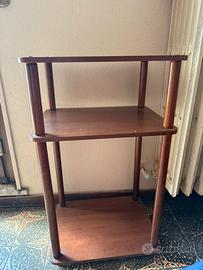 Scaffalino in legno multifunzione