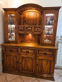 credenza/vetrina stile arte povera
