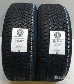 2 gomme 225 55 17 dunlop a40686