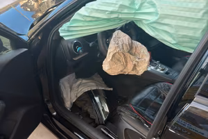 Audi a3 sportback incidentata