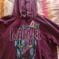 Felpa Marvel con cappuccio tg M