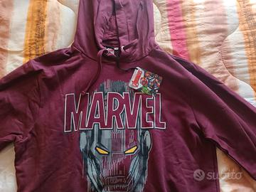 Felpa Marvel con cappuccio tg M