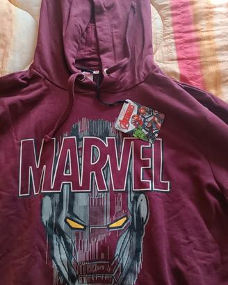 Felpa Marvel con cappuccio tg M