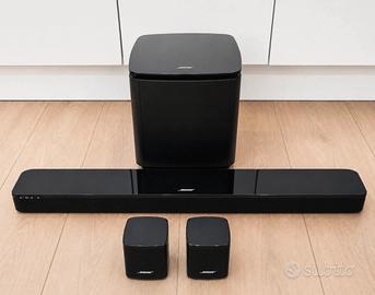 Bose Soundbar + subwoofer + casse Surround wireles