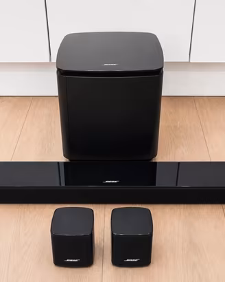 Bose Soundbar + subwoofer + casse Surround wireles