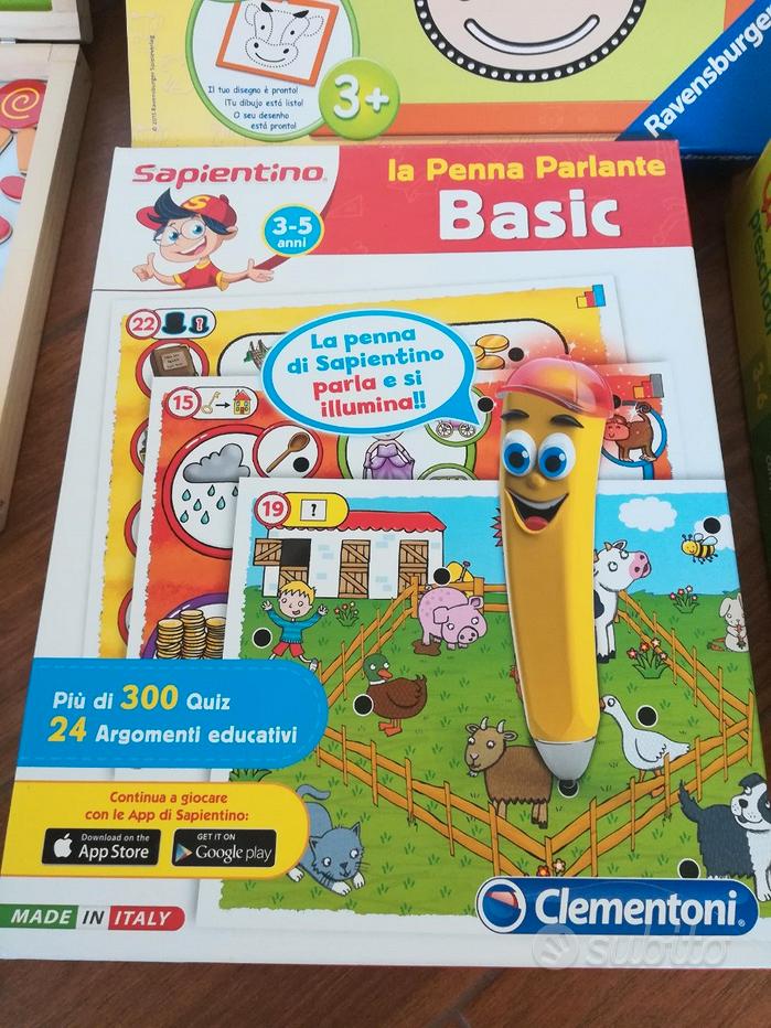 Set 4 giochi da tavolo per i bambini 3-6 anni - Tutto per i bambini In  vendita a Asti