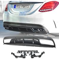DIFFUSORE MERCEDES CLASSE C W205 15-21 LOOK C63 ED