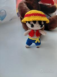 Pupazzo ad uncinetto fatto a mano Rufy 😍😉