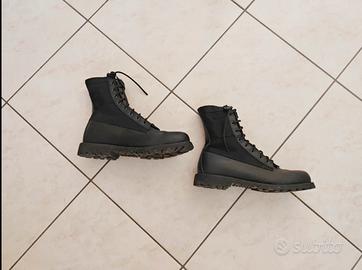 Stivali Tattici/Militari Neri - Doppia Chiusura 