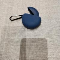 Custodia blu cuffie Huawei 