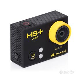 MIDLAND H5+ videocamera FULL HD 4k WiFi Custodia