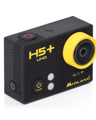 MIDLAND H5+ videocamera FULL HD 4k WiFi Custodia